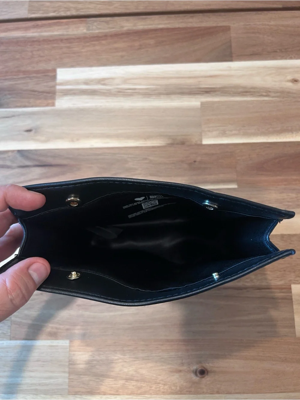 YSL Yves Saint Laurent Beauté Black Cosmetic Pouch / Clutch